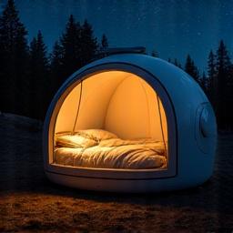 Luxury pod view